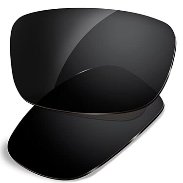 Dynamix Polarized Replacement Lenses for Oakley Fives SquaredEasy To InstallFit PerfectlySolid Black