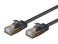 Monoprice Cat6A Ethernet Patch Cable - Stranded, STP, 36AWG, 14 Feet, Black - SlimRun Series