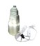 AMOYSTONE 8" Natural Selenite Crystal Lamp White Gemstones Skyscraper Tower Healing Lights Small, Include Led Bulb Switch