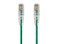 Monoprice Cat6 5ft Green Component Level Patch Cable UTP 28AWG 550MHz Pure Bare Copper Snagless RJ45 SlimRun Series Ethernet Cable