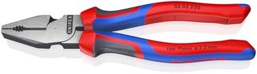 KNIPEX Tools - High Leverage Combination Pliers, Multi-Component ,202200, 8 inches