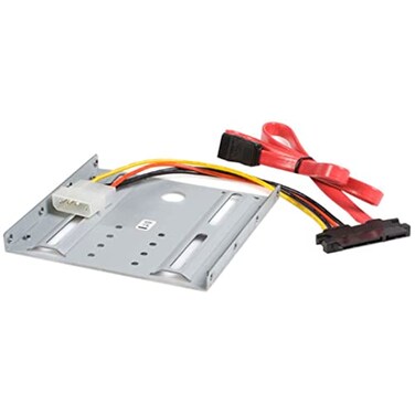 StarTech 2.5in to 3.5in Solid Metal SSD Bracket, TAA, SATA ,BRACKET25SAT