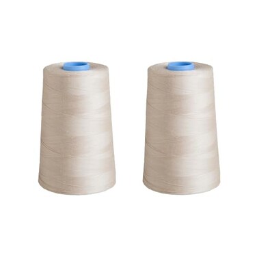 Connecting Threads Natural 100% Cotton Thread Cone 2 Pack