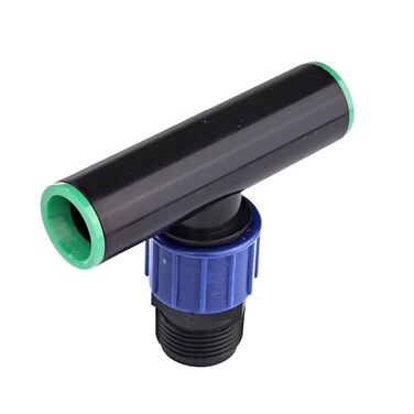 Raindrip R334CT Pipe Thread Swivel Tee 1/2