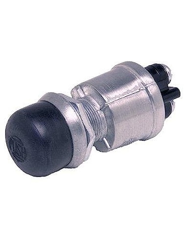 Cole Hersee 90030-BP Push-Button Switch with Screw-On Cap