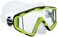 CRESSI Pano 3, Clear/Lime
