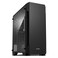 Zalman - S3 - ATX Mid-Tower PC Case - Full Acrylic Side Panel - 3x Case Fan 120mm Pre-Installed, Black