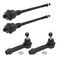 TRQ Inner and Outer Tie Rod Set 4 Piece