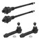 TRQ Inner and Outer Tie Rod Set 4 Piece