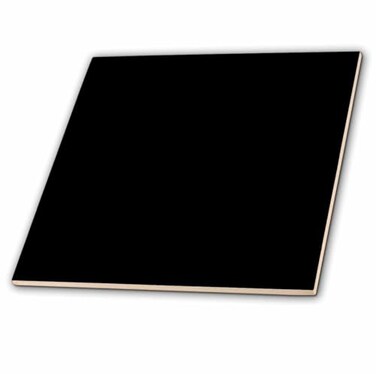 3dRose Black Tone 4 Inch Ceramic Tile