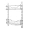 Hardware Resources DMS6-PC-R Door Mount Tray System, Chrome