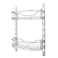 Hardware Resources DMS6-PC-R Door Mount Tray System, Chrome