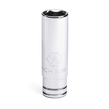 GEARWRENCH 3/8" Drive Deep SAE Socket 9/16", 6 Point - 80368