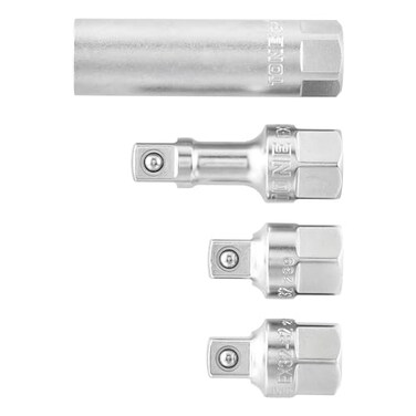 TONE Plug Socket Set PG86S 3/8" Inch Drive 14mm 4-Piece