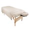 Body Linen Massage Table Poly-Cotton Sheet Sets by . - 3 Piece Set includes FlatFlat Sheets and a Face Rest Cover. Super Soft and Durable for Professional Use ,Natural