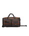 Rockland 22" Polyester Rolling Duffel Bag, Charcoal