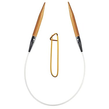 ChiaoGoo Bamboo 9-Inch, US 6 ,4mmCircular Knitting Needle