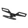 Keenso Adjustable Motorcycle License Plate Mount Holder Bracket- Universal Fold License Plate Tail Light Holder