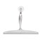 iDesign Plastic Bath Squeegee for Glass with Suction Hook Holder“ 12", Clear