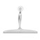 iDesign Plastic Bath Squeegee for Glass with Suction Hook Holder“ 12", Clear