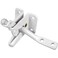 National Hardware Automatic Gate Latch, 4 in Bar, Steel, White