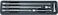 Ko-ken PK2763/6 1/4 Sq. Dr. Wobble-Fix Extension Bar Set 28-250mm 6-Pc