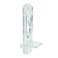 Prime-Line U 11299 Shelf Support Peg, Self-Locking 1/4 In. x 1/2 In. Clear ,4 Pack