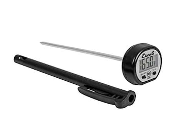 Escali Digital Display Kitchen Thermometer, Target Cooking for Meat, Anti Roll Design Extend Probe Holder NSF Certified