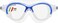 CRESSI Mini Cobra, Swim Goggles, Clear/Blue
