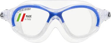 CRESSI Mini Cobra, Swim Goggles, Clear/Blue