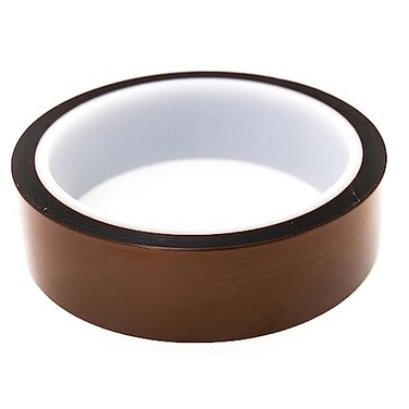 Bertech Low Static Polyimide Tape, 1" Wide x 36 Yards Long, 1 Mil Thick on a 3" Core