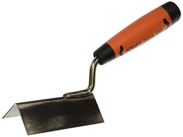 Kraft Tool PL593PF Stainless Steel 90-Degree Outside Corner Trowel with ProForm Handle, 4 x 1-1/2-Inch