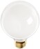 Bulbrite Incandescent G25 Medium Screw Base ,E26Light Bulb, 25 Watt, White