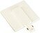 Juno Lighting Group T21 WH Junction Box End Feed, White