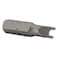 Drill America INS05-SP6 Spanner Insert Bit, 1/4" Hex Shank,6x1