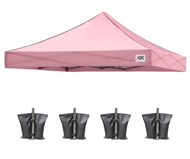 ABCCANOPY Replacement Canopy Top for Pop Up Canopy Tent 10x10 Pink