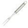 KitchenCraft Professional Meat Serving Fork, 25 cm ,1", Silver