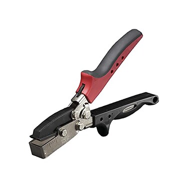 Malco REDLINE½ J Channel Cutters -2/3 knockout“ for drain tabs, downstream notch cutouts and miter trim cuts JCC50R“ Ergonomic Handle