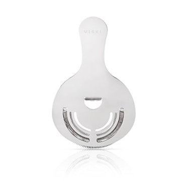 Viski Hawthorne and Bartending Strainer - Stainless Steel Bar Cocktail Strainer for Drinks with Handles