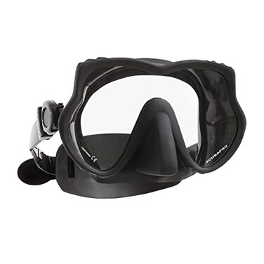 SCUBAPRO Devil Mask with EZ Strap ,Black