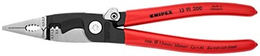 KNIPEX 13 91 200 Pliers For Electrical Installation with Opening Spring