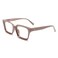 FEISEDY Glasses Frame Womens, Square Thick Eyeglasses Frame, Classic Eyewear for Men B2461