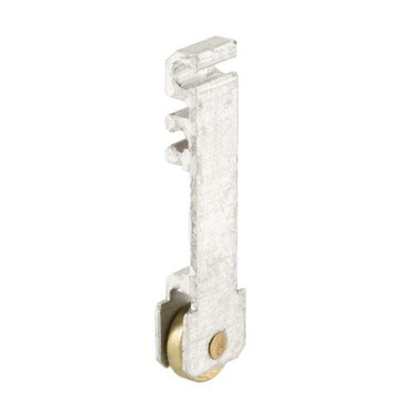 Prime-Line G 3102 1/2 In. Diameter Flat Edge Steel Roller Assembly ,2 Pack