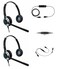 TruVoice Computer Dual Headset Bundle for Office TrainingMonitoringSupervising : Includes 2 x HD550 Headset with NC Microphone, Training Y SplitterUSB Cable Compatible with PC and Softphones