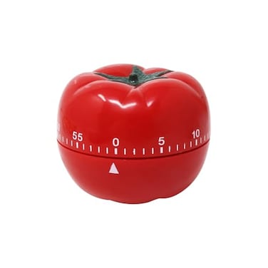yueton Manual Mechanical Tomato Timer -Ring Alarm Kitchen Timer for Cooking Study Gym Countdown Clock Red