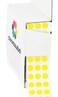 ChromaLabel Yellow Dot Stickers, 1/4 Inch, 1000/Box
