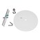 Armacost Lighting 320700 Slim Light Canopy Conversion Kit, White
