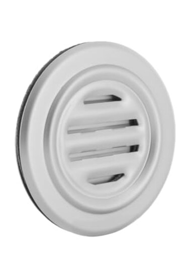 CRL Chrome Plated Brass 5-5/16" No-Draft Speak-Thru - 549