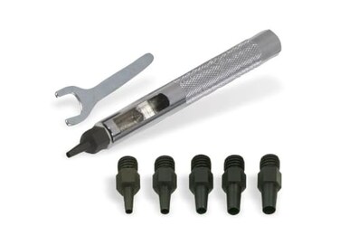 Tandy Leather Mini Punch Set - Versatile Leather Hole Punch Tool