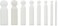 EUROTOOL Nylon Punch Set, 8 PC